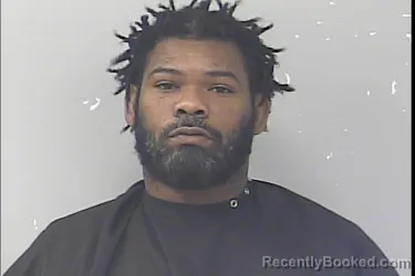 Mugshot of Deondravious Lamar St Fleur booked in St Lucie County, Florida on July 2, 2026