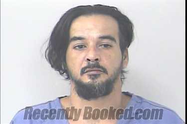 Booking photo from St Lucie County, Florida