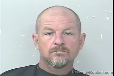 Mugshot of Aaron Taylor Handley booked in St Lucie County, Florida on March 11, 2026