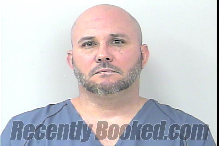 Booking photo from St Lucie County, Florida