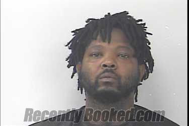 Mugshot of Leonard Letron Summers booked in St Lucie County, Florida on July 13, 2026