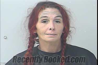 Mugshot of Jennifer Lynn Cage booked in St Lucie County, Florida on October 14, 2026
