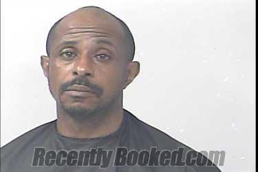 Mugshot of Damion Lamon Robinson booked in St Lucie County, Florida on April 3, 2026