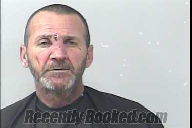Mugshot of Jerry Dean Stanley booked in St Lucie County, Florida on July 21, 2026