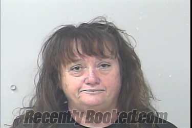 Mugshot of Laura Kay Burnett booked in St Lucie County, Florida on June 17, 2026