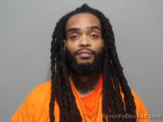 Mugshot of QUASHAUN SANDERS booked in Cuyahoga County, Ohio on July 9, 2026