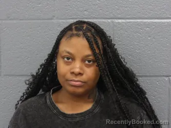 Mugshot of DANAJHA INGRAM booked in Cuyahoga County, Ohio on March 28, 2026