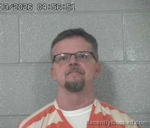 Mugshot of THOMAS SHANE DAMRON booked in Crawford County, Ohio on March 13, 2026