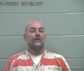 Mugshot of SCOTT DAVID TRAVIS booked in Crawford County, Ohio on July 7, 2026