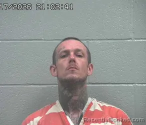 Mugshot of Cory A Kelly booked in Crawford County, Ohio on August 17, 2026