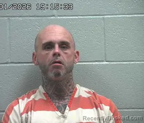 Mugshot of SCOTT DANIEL THOMPSON booked in Crawford County, Ohio on April 1, 2026