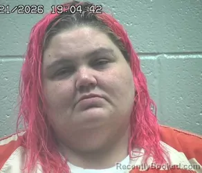Mugshot of RACHEL MARIE SCHWIER booked in Crawford County, Ohio on May 21, 2026