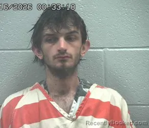 Mugshot of Jamin Patrick Cowgill booked in Crawford County, Ohio on September 15, 2026