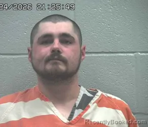 Mugshot of Adam Sean Ohler booked in Crawford County, Ohio on October 24, 2026