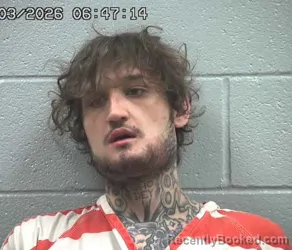 Booking photo from Crawford County, Ohio