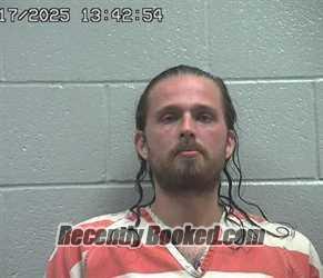 Booking photo from Crawford County, Ohio