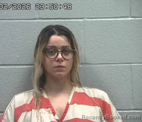 Mugshot of JADE ANNE WYNN booked in Crawford County, Ohio on April 2, 2026