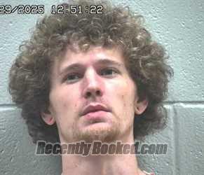 Booking photo from Crawford County, Ohio