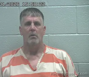 Mugshot of DAVID GLEN BAYLESS booked in Crawford County, Ohio on July 1, 2026