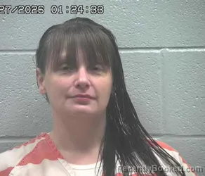 Mugshot of Michaela Alexis Kinser booked in Crawford County, Ohio on October 27, 2026