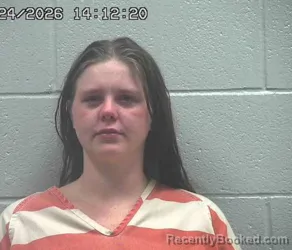 Mugshot of Jazmyn Leeann Benjamin booked in Crawford County, Ohio on August 24, 2026