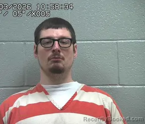 Mugshot of NATHANIEL JOSEPH ANDERSON booked in Crawford County, Ohio on April 3, 2026