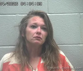 Mugshot of Ashley Michelle Hawkins booked in Crawford County, Ohio on October 4, 2026