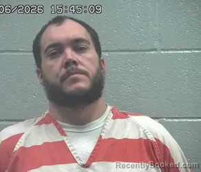 Mugshot of Paul Cody Kerr booked in Crawford County, Ohio on October 6, 2026