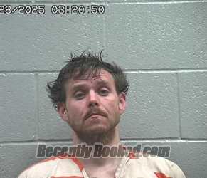 Booking photo from Crawford County, Ohio