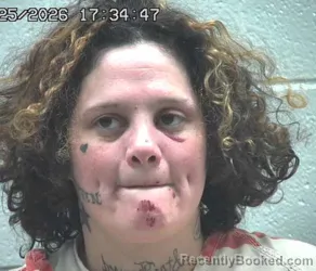 Mugshot of JESSICA LEE WATSON booked in Crawford County, Ohio on March 25, 2026