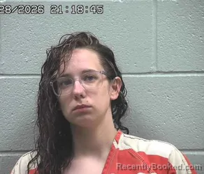 Mugshot of AMANDA MARIE MELROY booked in Crawford County, Ohio on March 28, 2026