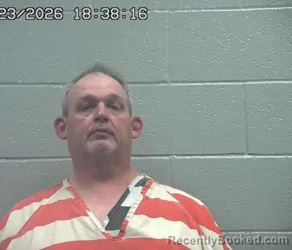 Mugshot of Brian Neil Smith booked in Crawford County, Ohio on October 23, 2026
