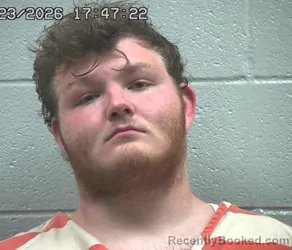 Mugshot of TYLER EMORY FREY booked in Crawford County, Ohio on April 23, 2026