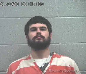 Mugshot of GAVIN ALLEN BLOOMFIELD booked in Crawford County, Ohio on May 21, 2026