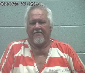 Mugshot of DENNIS LEE BASHLINE booked in Crawford County, Ohio on May 26, 2026