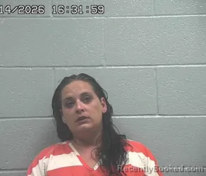 Mugshot of KRISTINE WARD-RENEE BUTLER booked in Crawford County, Ohio on June 14, 2026