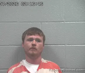 Mugshot of AUSTIN TYALLEN HAYES booked in Crawford County, Ohio on July 7, 2026