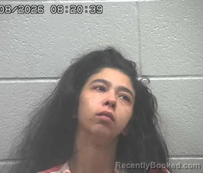 Mugshot of BIANCA MARIE KILGORE booked in Crawford County, Ohio on July 8, 2026