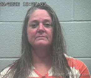 Mugshot of RACHEL LYNN MONN booked in Crawford County, Ohio on July 23, 2026