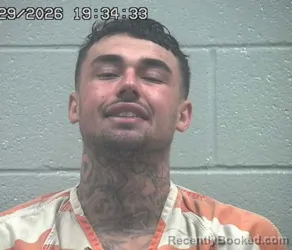 Mugshot of KYLE ANTHONY EUGE ROCK booked in Crawford County, Ohio on July 29, 2026