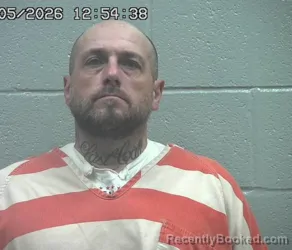 Mugshot of James Joseph Holbrook booked in Crawford County, Ohio on October 5, 2026
