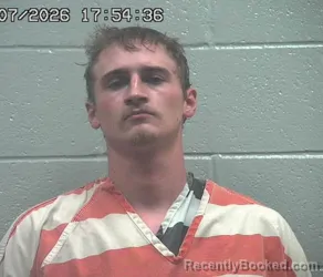 Mugshot of Brandon Robert Moritz booked in Crawford County, Ohio on October 7, 2026