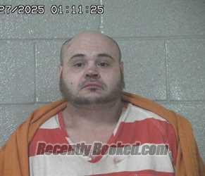 Booking photo from Crawford County, Ohio