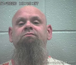 Mugshot of Aaron Andrew Keister booked in Crawford County, Ohio on August 27, 2026