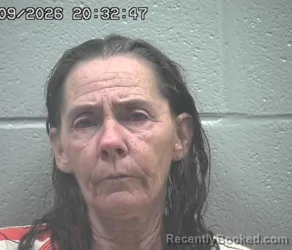 Mugshot of Pamela Ann Albright booked in Crawford County, Ohio on September 9, 2026