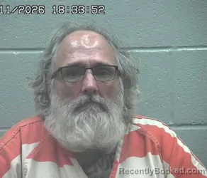 Mugshot of David Alan Whitt booked in Crawford County, Ohio on September 11, 2026