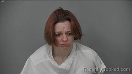 Mugshot of HEATHER ANDREA HAWKES booked in Delaware County, Ohio on March 9, 2026