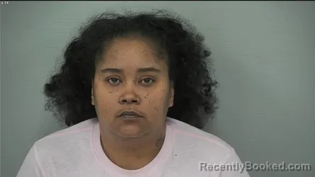 Mugshot of DECREE SUMMER MCKNIGHT booked in Delaware County, Ohio on March 12, 2026