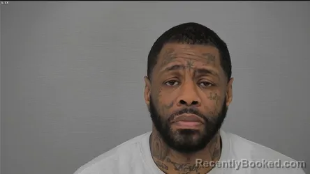 Mugshot of KENNETH LANIER TYSON booked in Delaware County, Ohio on March 13, 2026