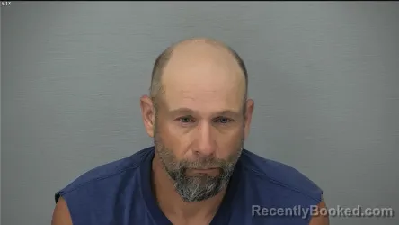 Mugshot of GEORGE GREGORY HAYES booked in Delaware County, Ohio on June 13, 2026